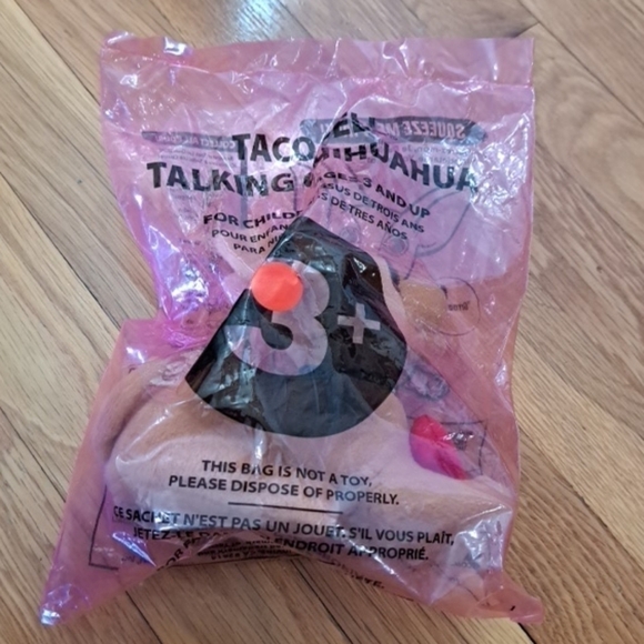 Taco Bell Talking Chihauhua Original Packaging Plush Stuffed Animal Toy Brown - Picture 1 of 12